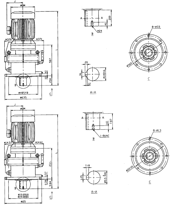 600ϵД[݆pٙCpʽγߴ(TDVM623/16TDVM623/18TVM624/16TVM624/18TVM625/17TVM625/19TDVM626/19TDVM627/19
