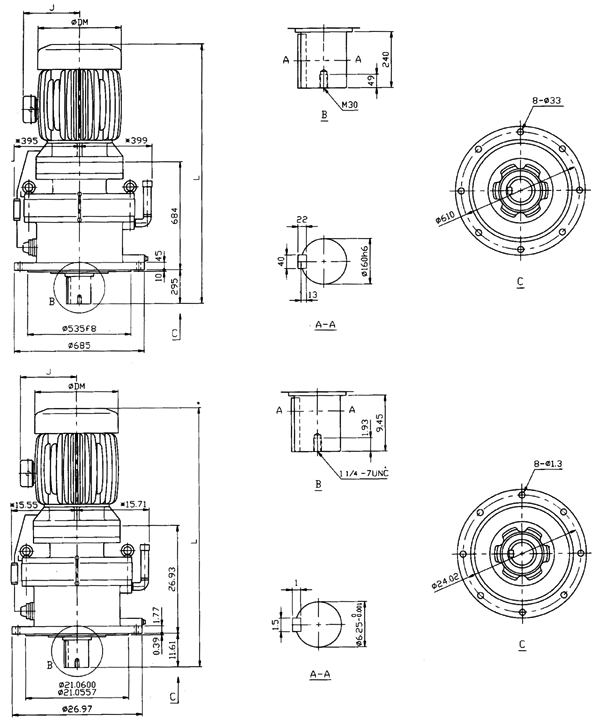 600ϵД[݆pٙCpʽγߴ(TDVM623/16TDVM623/18TVM624/16TVM624/18TVM625/17TVM625/19TDVM626/19TDVM627/19